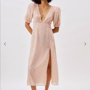 For Love & Lemons Laureen Midi Dress XXS